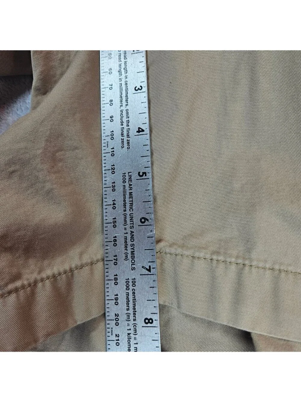 L.L. Bean Mens L Classic Fit Tan Cotton Drawstring Shorts Beach vacation casual